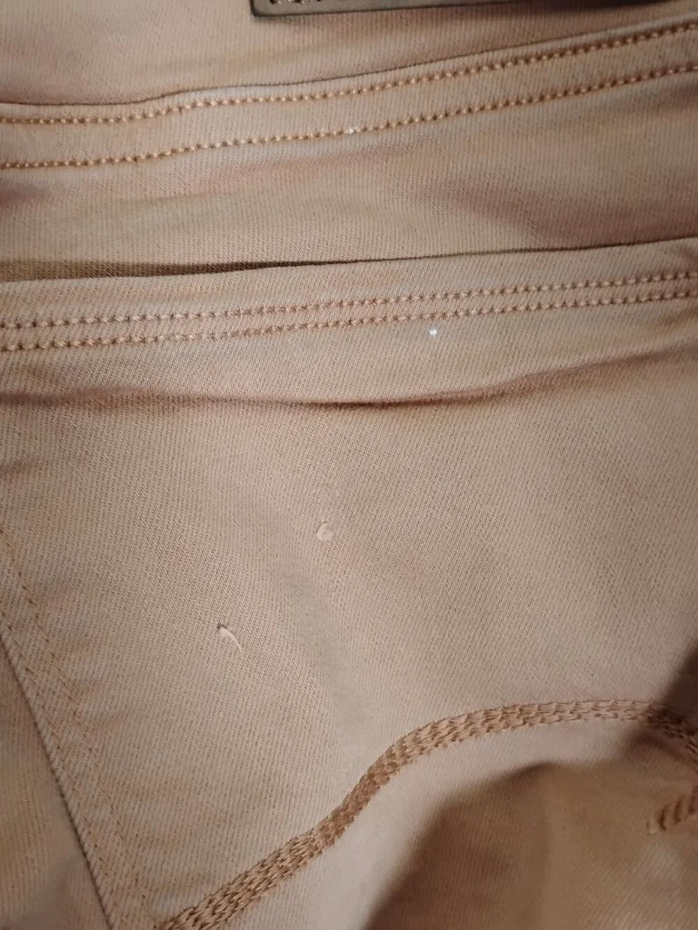 Mavi Carmel Brown Slim Straight Leg Jeans